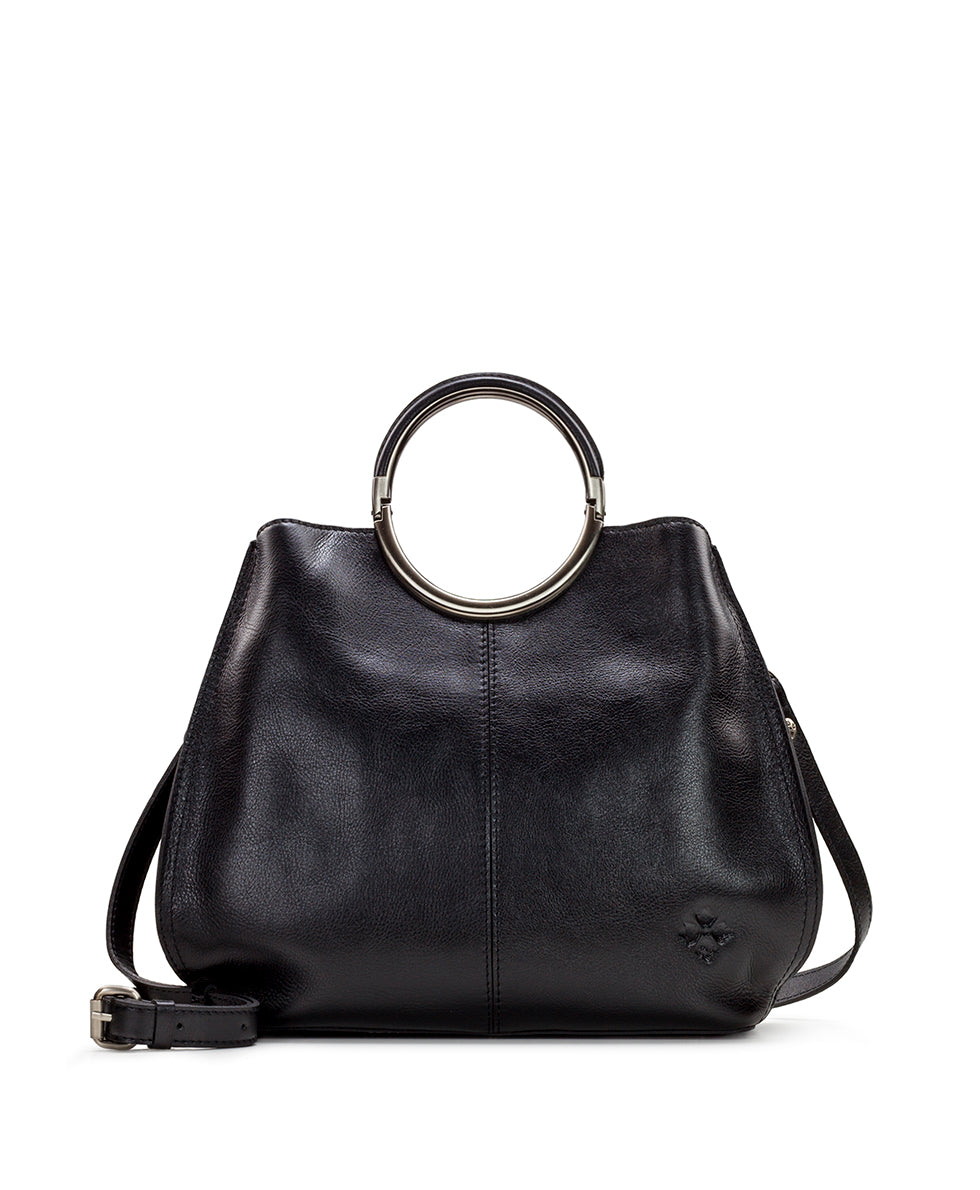 Patricia nash arenzano leather best sale double ring large shopper