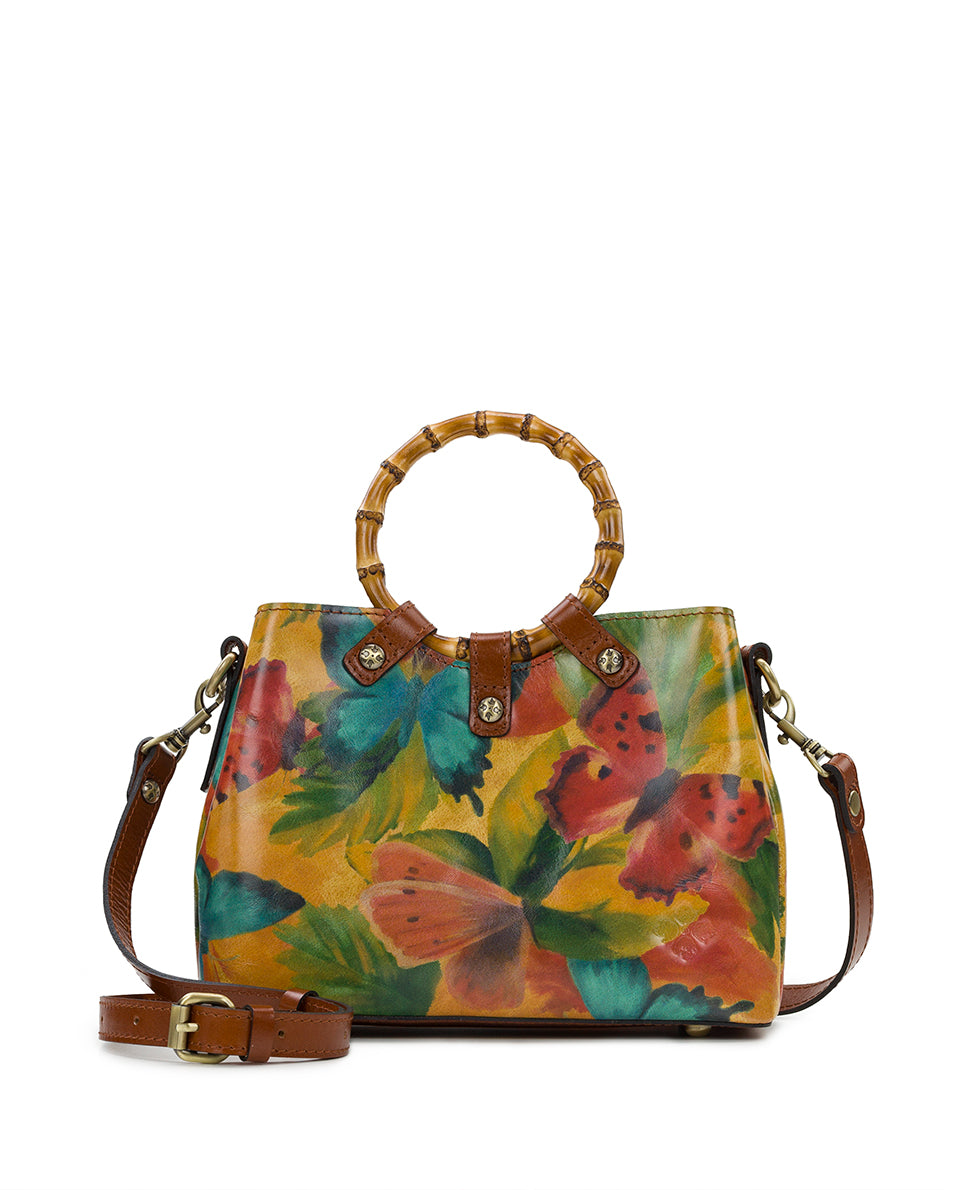 Empoli Satchel Watercolor Butterfly