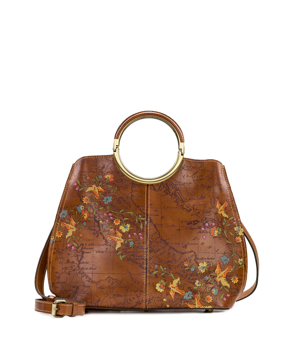 Patricia nash arenzano leather double shop ring large shopper