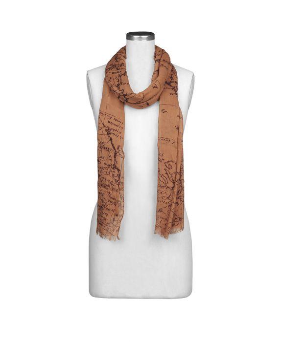 Female - Scarf - Signature Map - by Patricia Nash - View 3 of 5