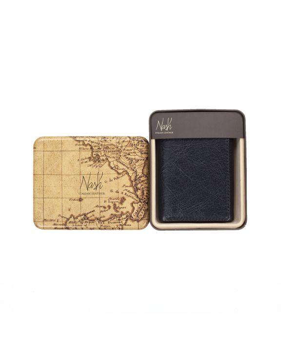 Male - Trifold ID Wallet - Heritage - black - by Patricia Nash - View 4 of 10