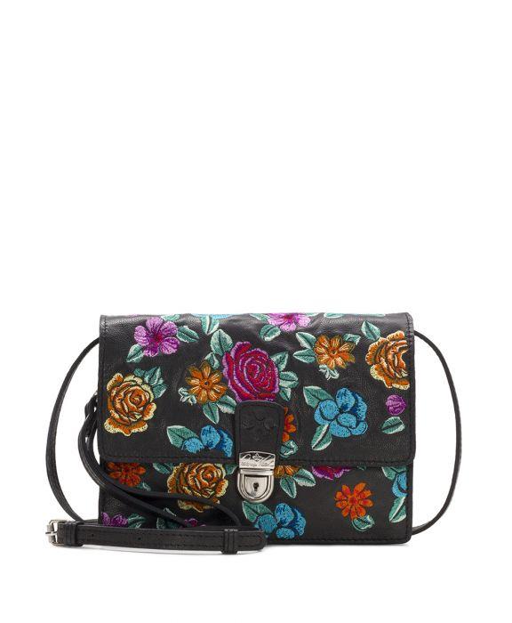 Patricia nash lanza leather crossbody outlet bag