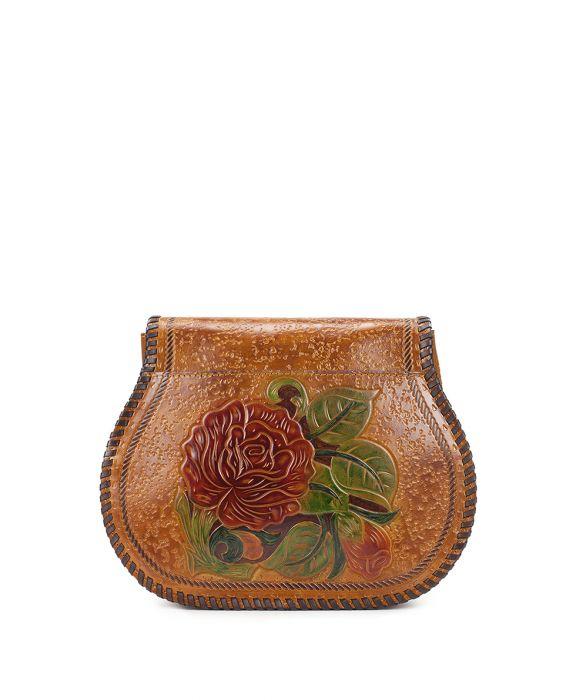 Arezzo Saddle Bag Painted Rose Gold