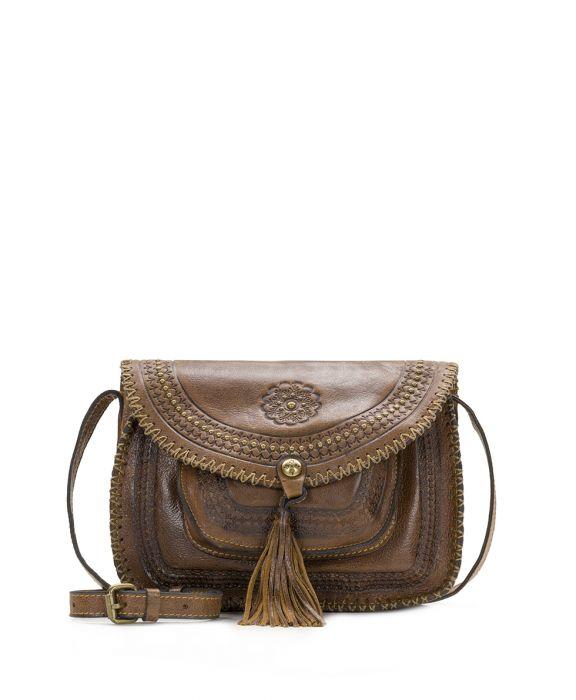 Patricia Nash Alessa Leather Crossbody Bag - 20876941