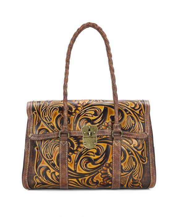 Vienna Satchel Tuscan Patricia Nash