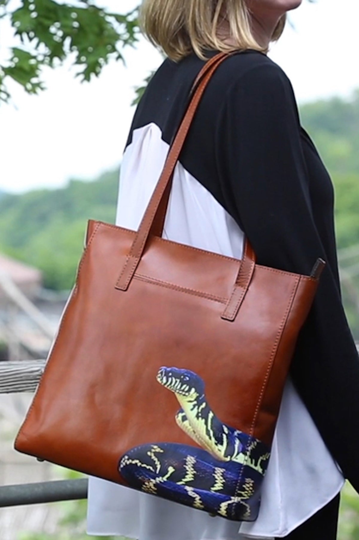 Support the Zoo Knoxville with Our Python Tote