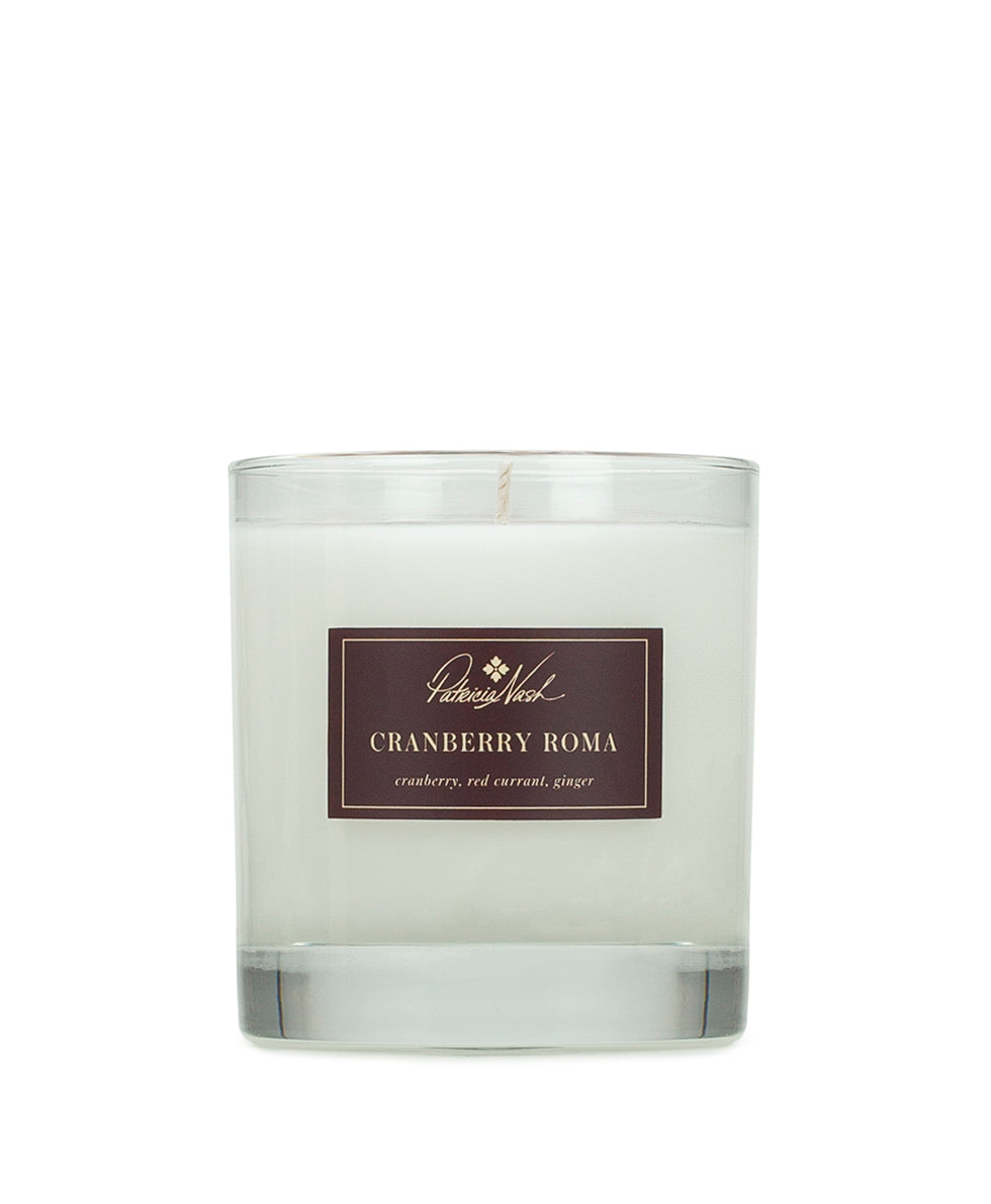 Cranberry Roma Candle - by Patricia Nash - View 1 of 4