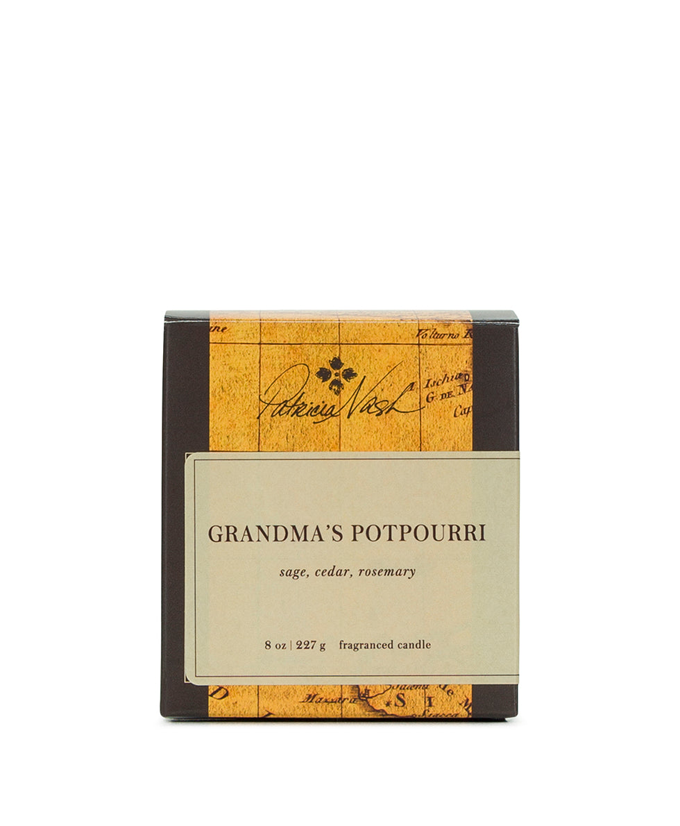 Grandma’s Potpourri Candle - by Patricia Nash - View 2 of 4