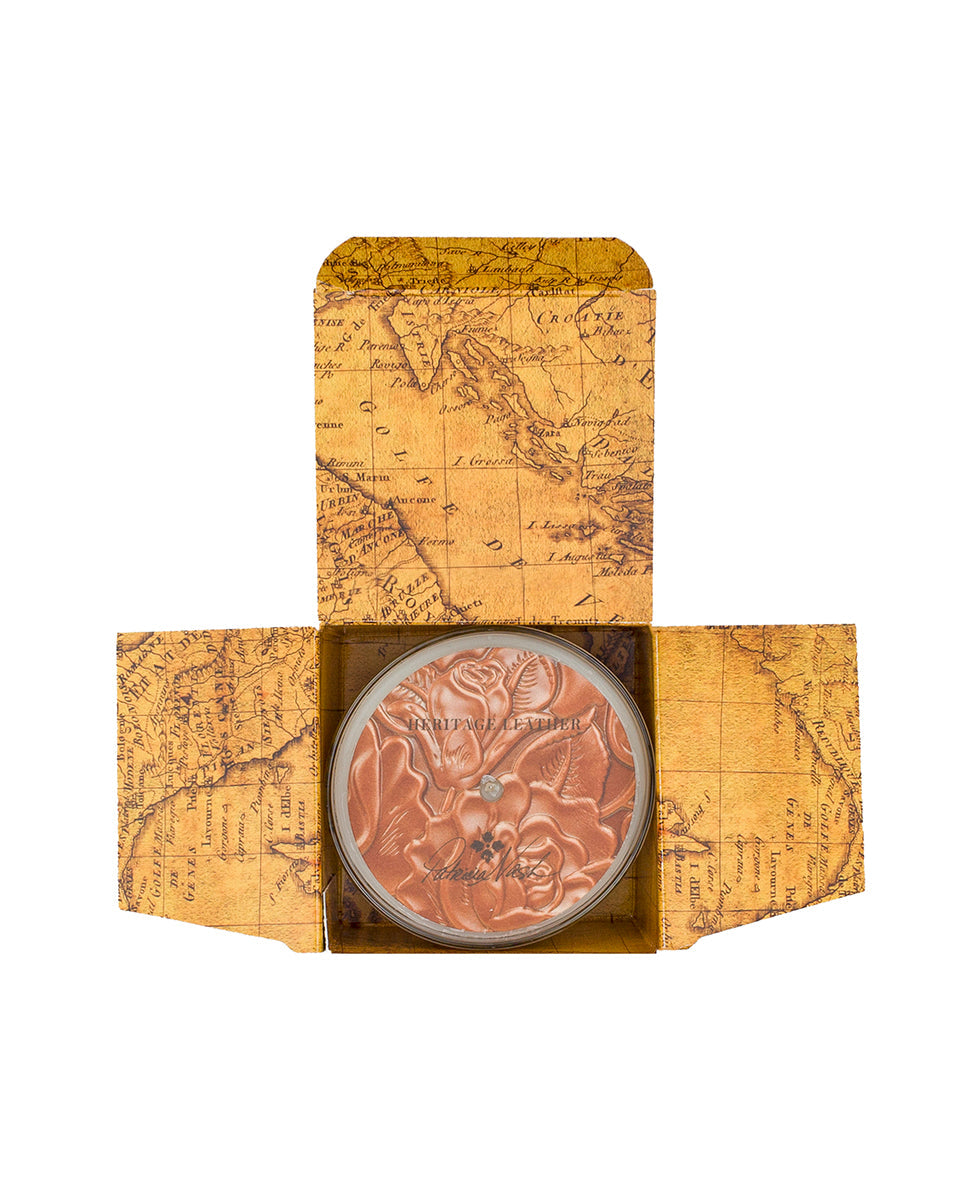 Heritage Leather Candle - by Patricia Nash - View 4 of 4