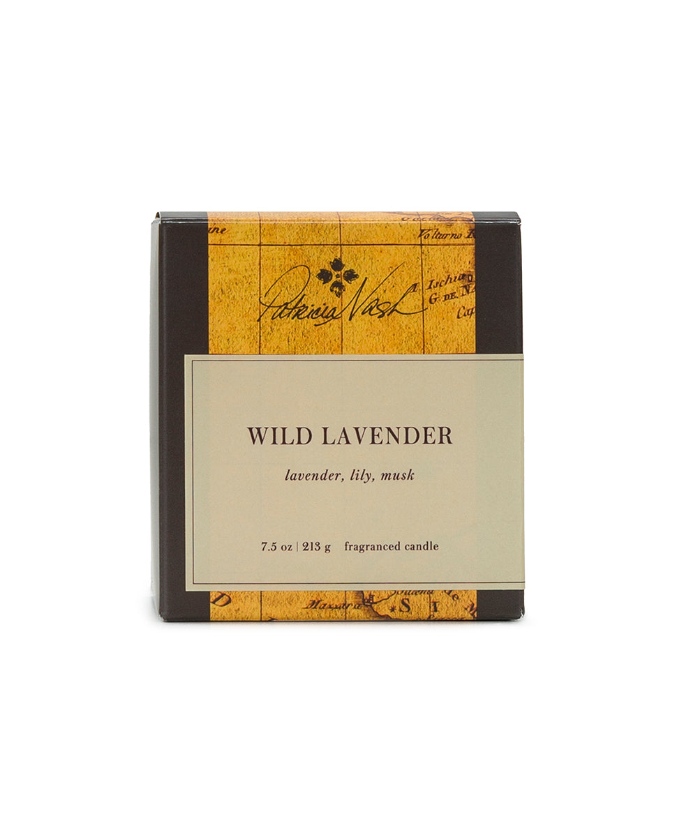 Wild Lavender Candle - by Patricia Nash - View 3 of 5
