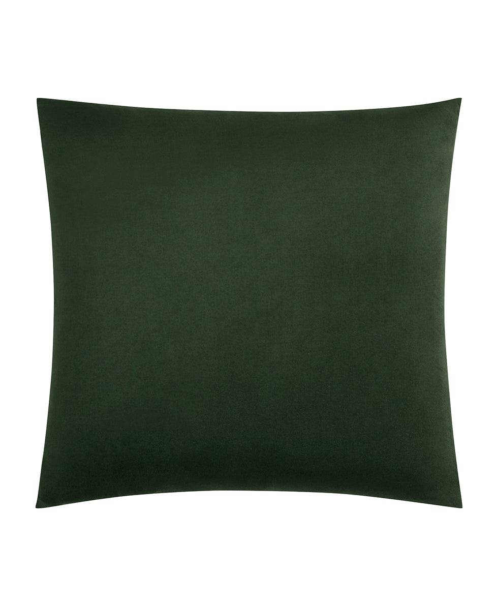 Croc Embossed Euro Sham - Faux Croc Leather Collection - green - by Patricia Nash - View 2 of 2