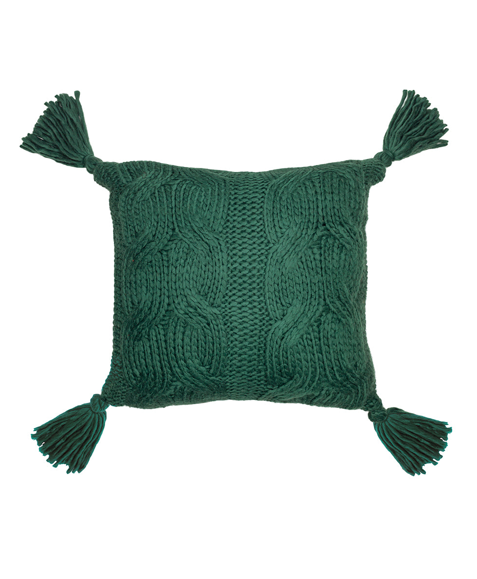 Tasseled Decorative Pillow - Signature Knit Collection - red - by Patricia Nash - View 2 of 9