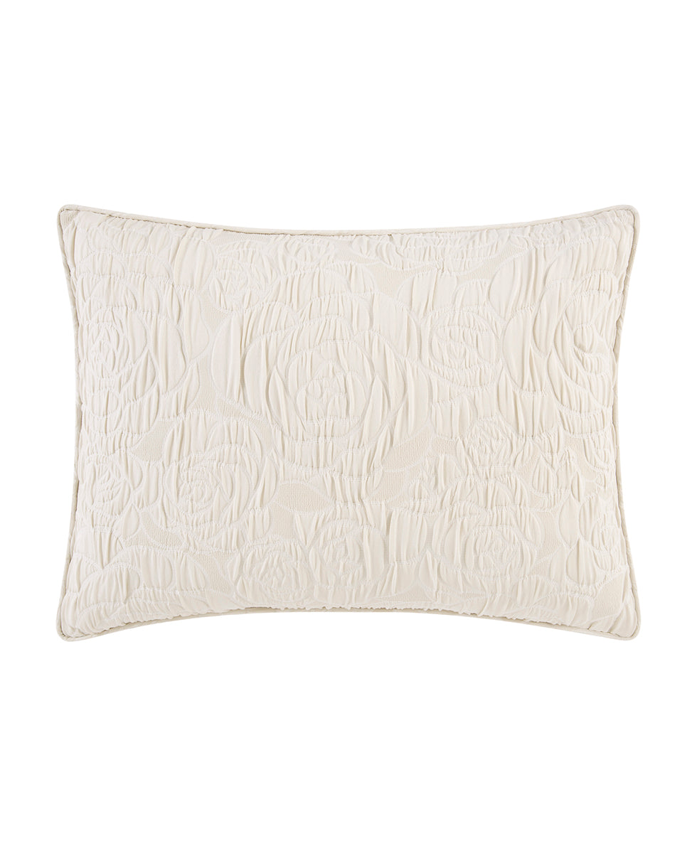 Comforter Mini Set - Embossed Rose Jacquard - by Patricia Nash - View 4 of 8