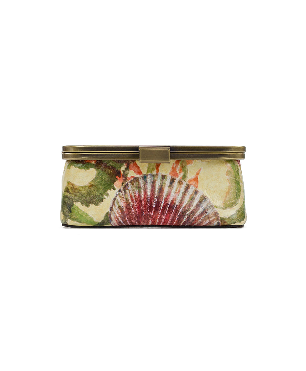 Female - Odette Cosmetic Case - Seashells by the Seashore - seashells by the seashore - by Patricia Nash - View 1 of 3