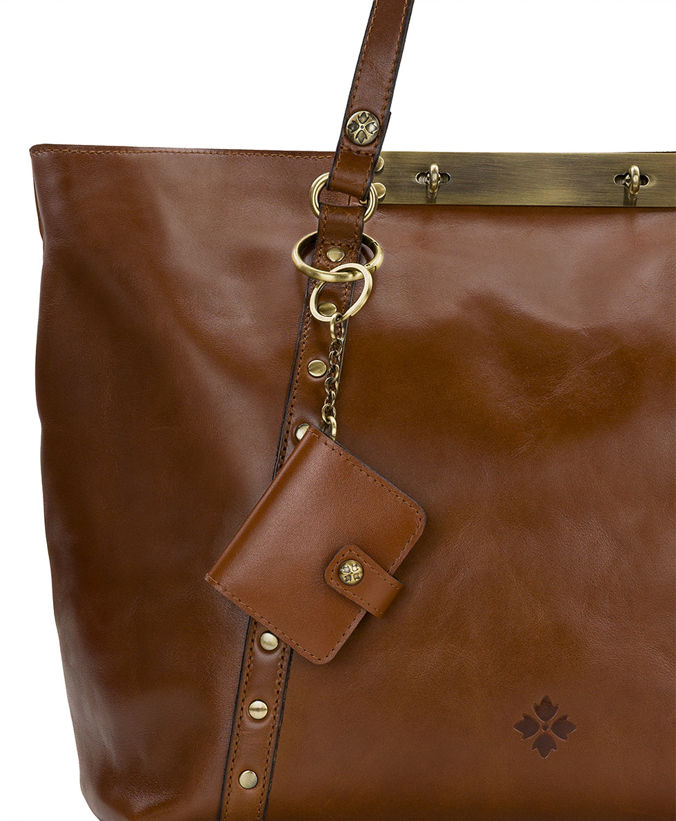 Female - Mini Vinci Journal - Heritage - veg tan - by Patricia Nash - View 4 of 4