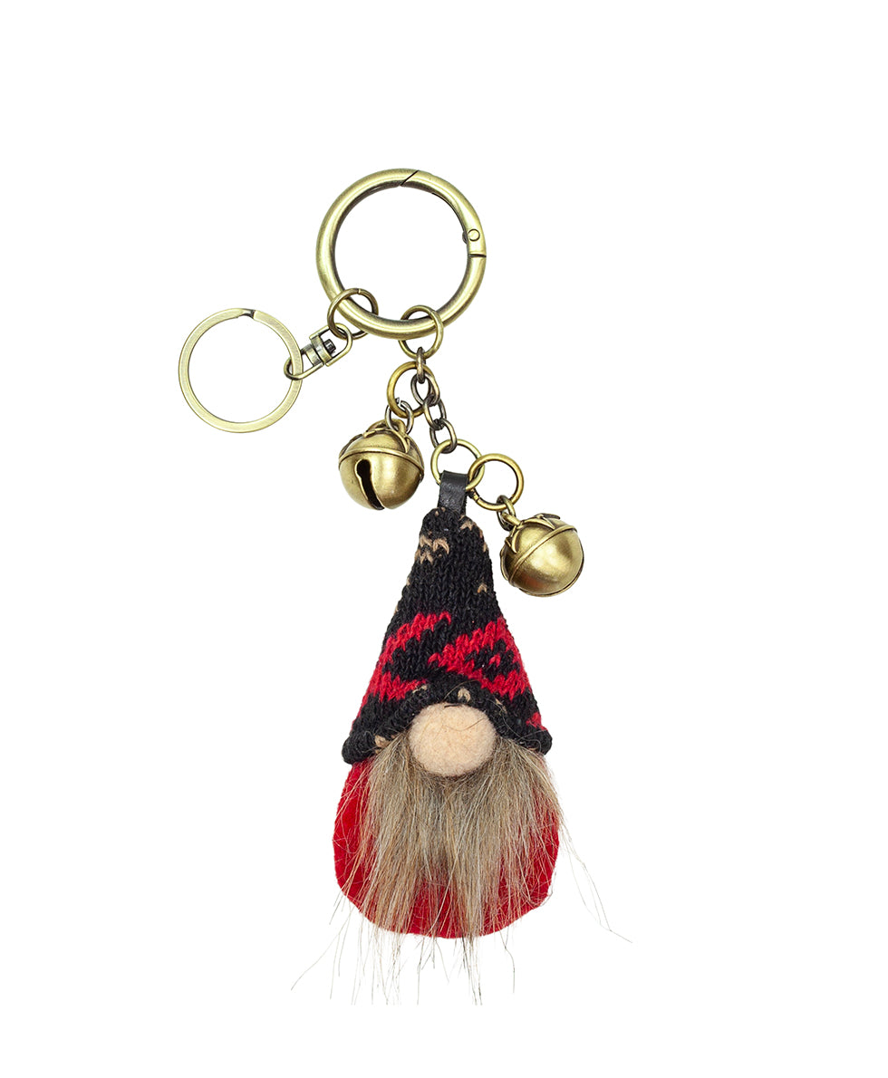 Female - Gnome Bag Charm | Bag Charm | Holiday Nordic Weave - holiday nordic weave - by Patricia Nash - View 1 of 3