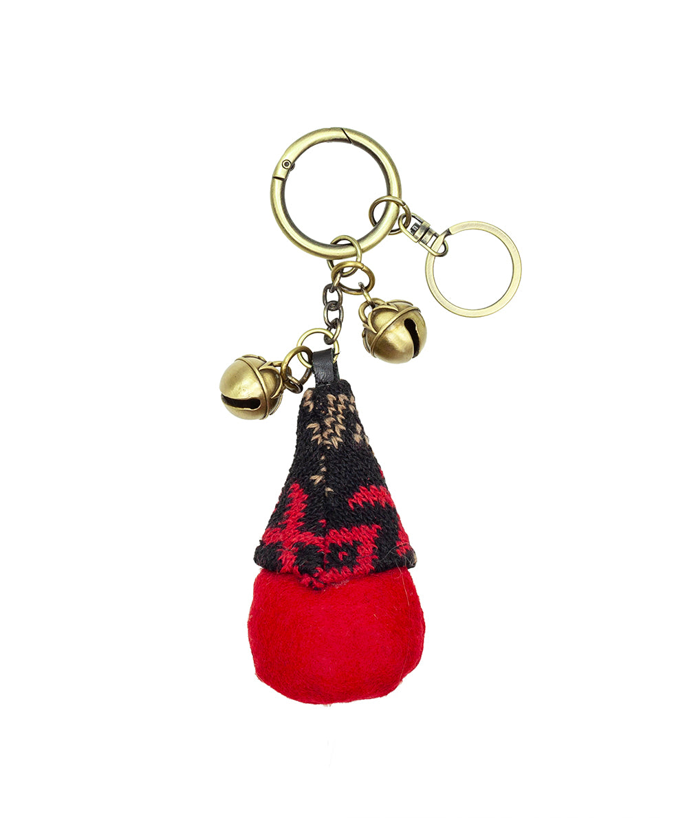 Female - Gnome Bag Charm | Bag Charm | Holiday Nordic Weave - holiday nordic weave - by Patricia Nash - View 2 of 3