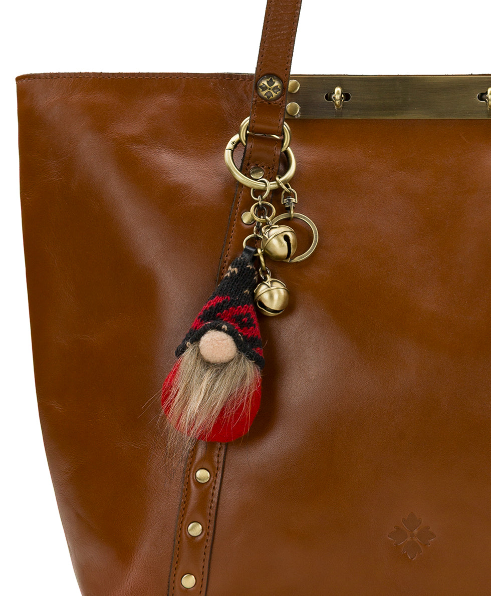 Female - Gnome Bag Charm | Bag Charm | Holiday Nordic Weave - holiday nordic weave - by Patricia Nash - View 3 of 3