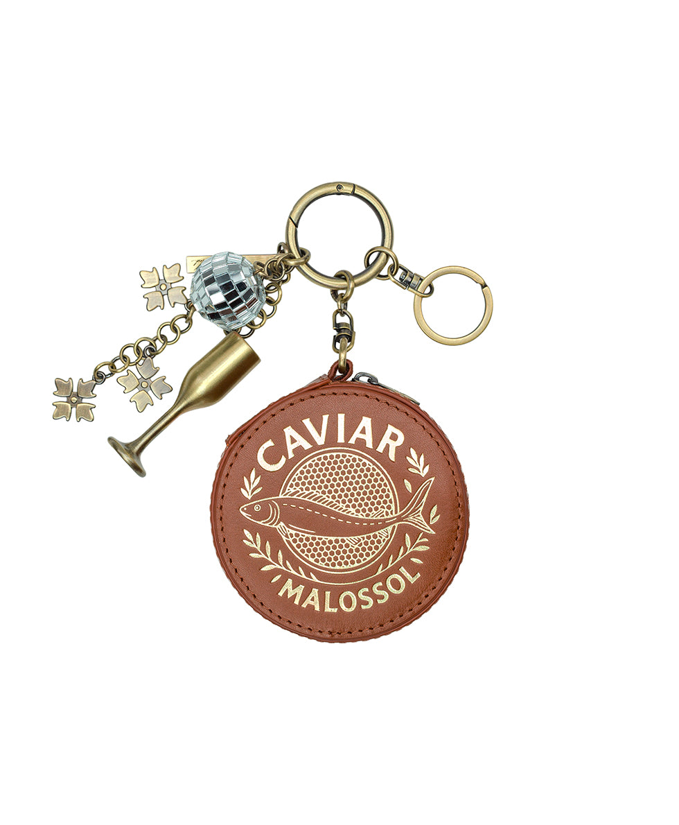 Female - Celebration Bag Charm | Bag Charm | Tan - tan - by Patricia Nash - View 1 of 4