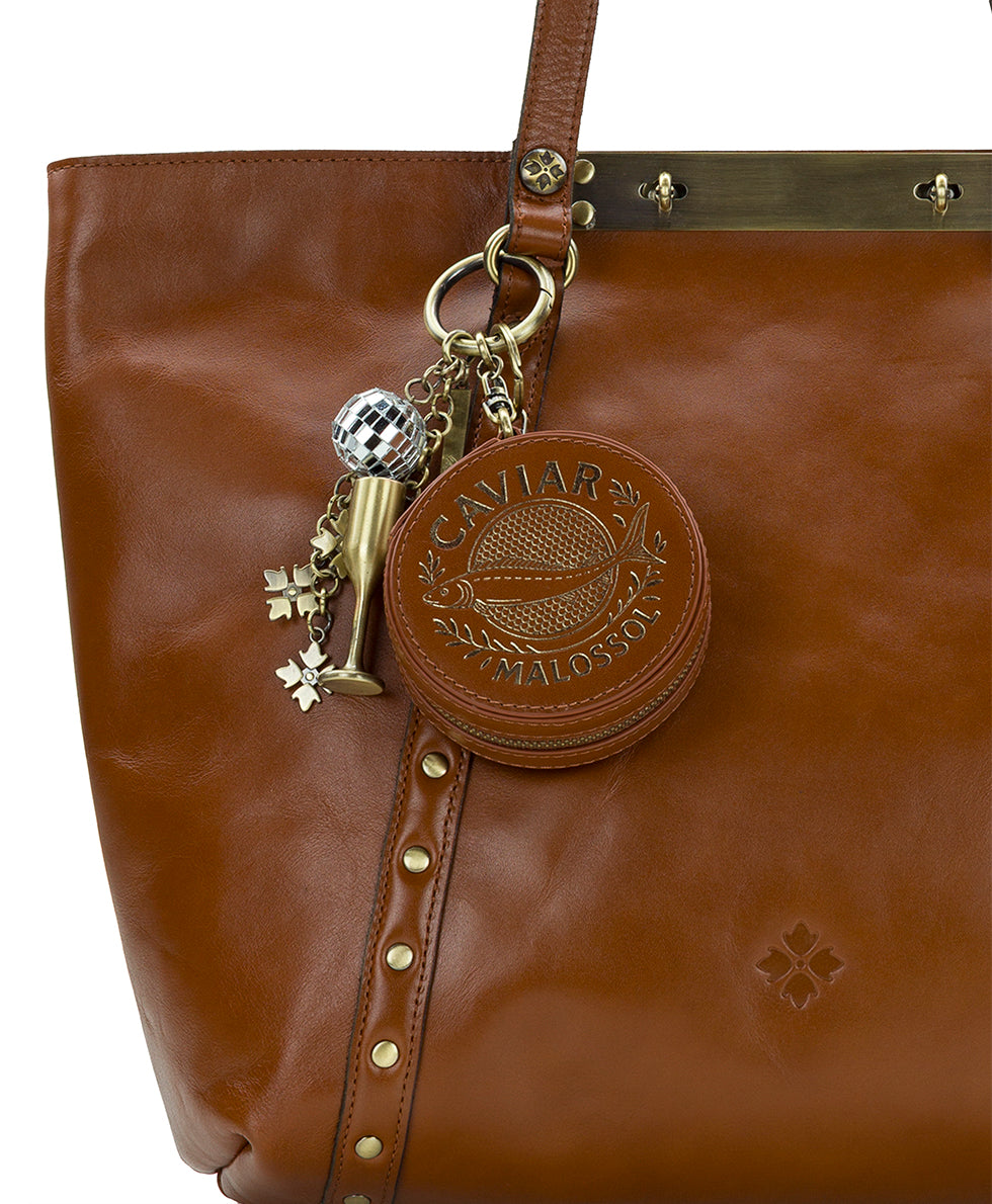 Female - Celebration Bag Charm | Bag Charm | Tan - tan - by Patricia Nash - View 4 of 4