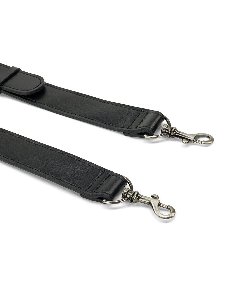 Female - Shoulder Strap | Vintage Distressed | Black - black - by Patricia Nash - View 2 of 3