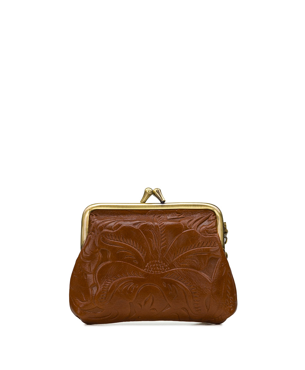 BRICK COIN PURSE MESH × GOAT LEATHER Borse Coin Purse - Tooled – Patricia Nash