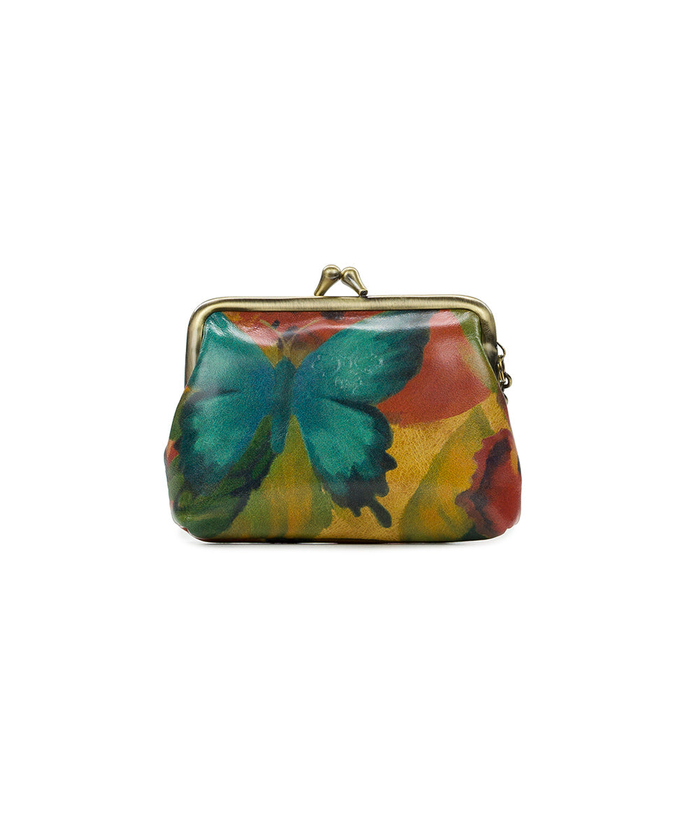 Borse Coin Purse - Watercolor Butterfly – Patricia Nash