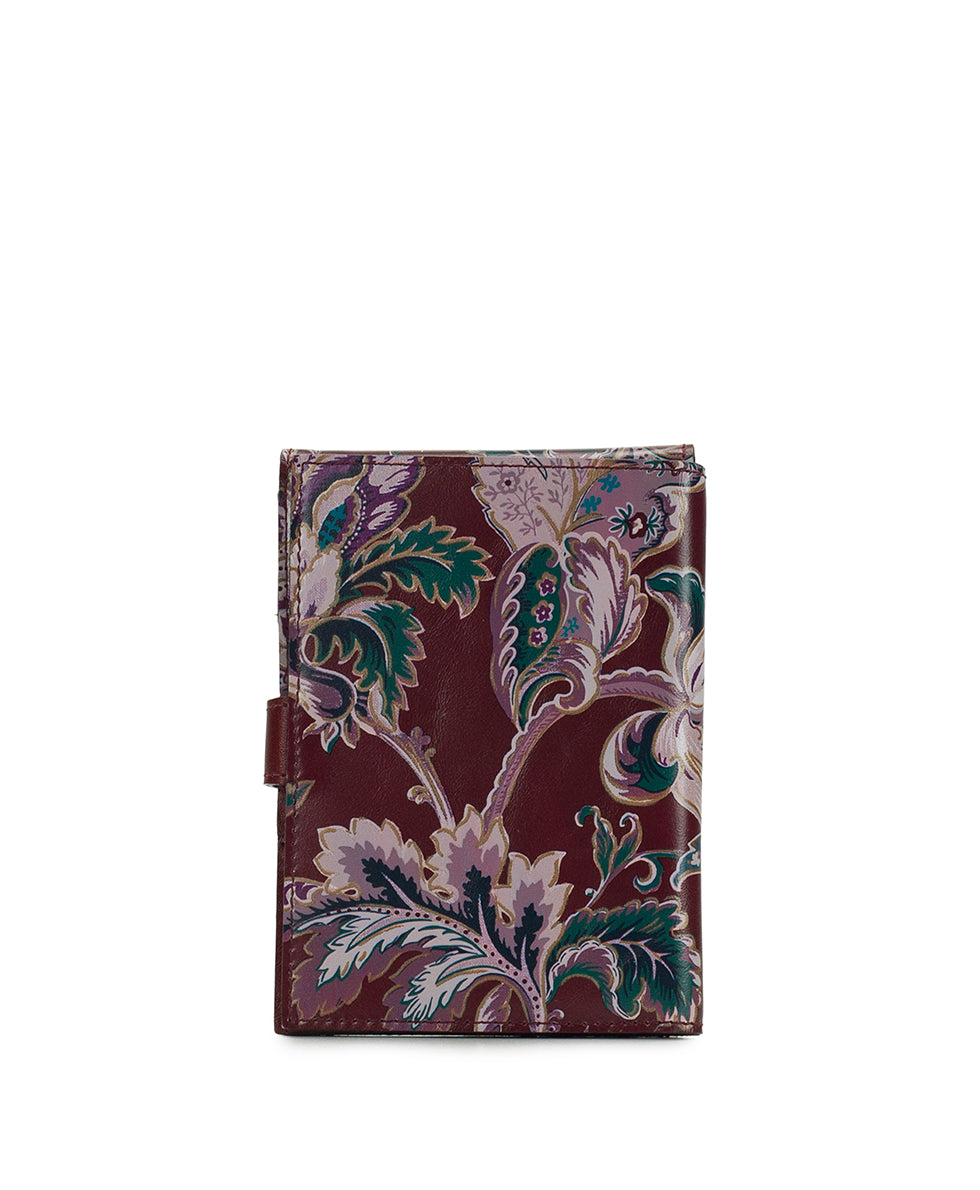 Female - Boxed Luggage Tag Set - European Floral Tapestry - european floral tapestry - by Patricia Nash - View 3 of 6