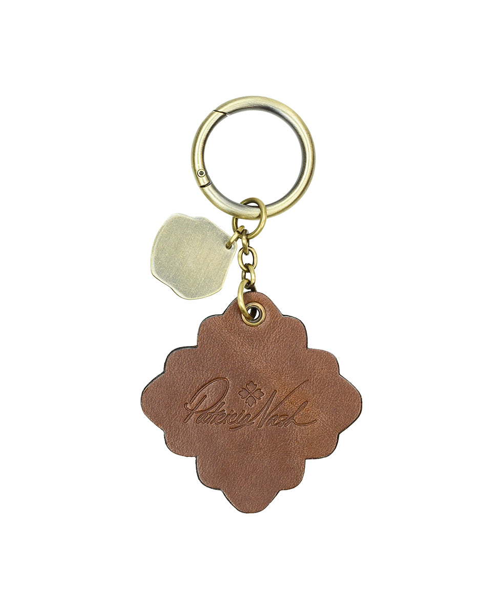 Female - Floret Key Chain - Cognac - cognac - by Patricia Nash - View 2 of 2