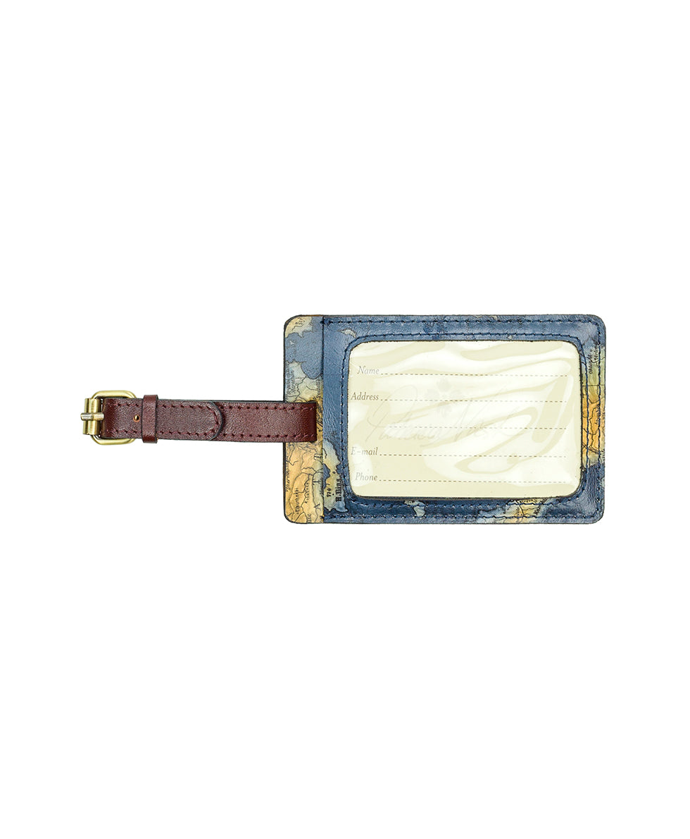 Female - Bagagli Luggage Tag - Greek Map - greek map - by Patricia Nash - View 1 of 2