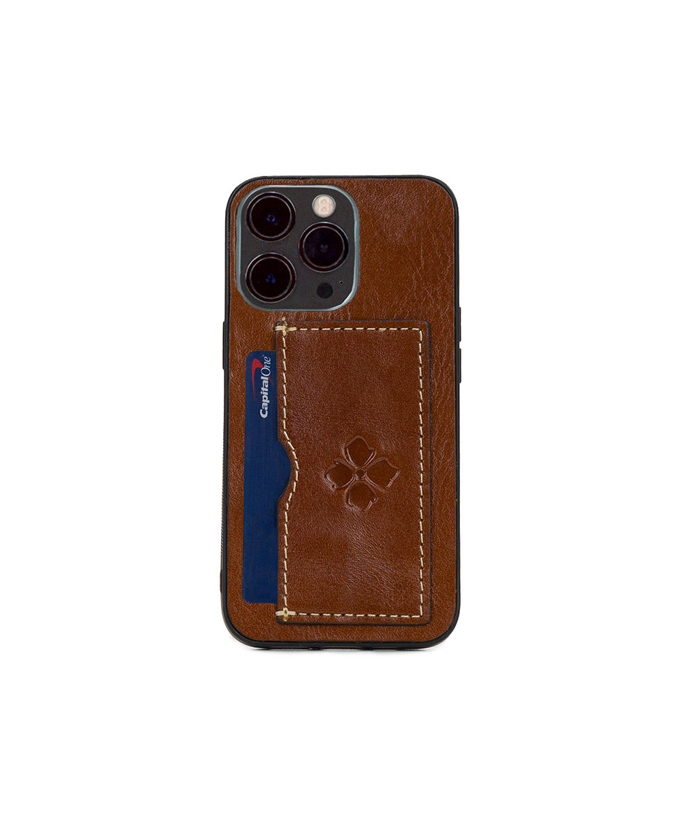 Vedetta iPhone 13 Pro Case - Heritage - tan - by Patricia Nash - View 2 of 3