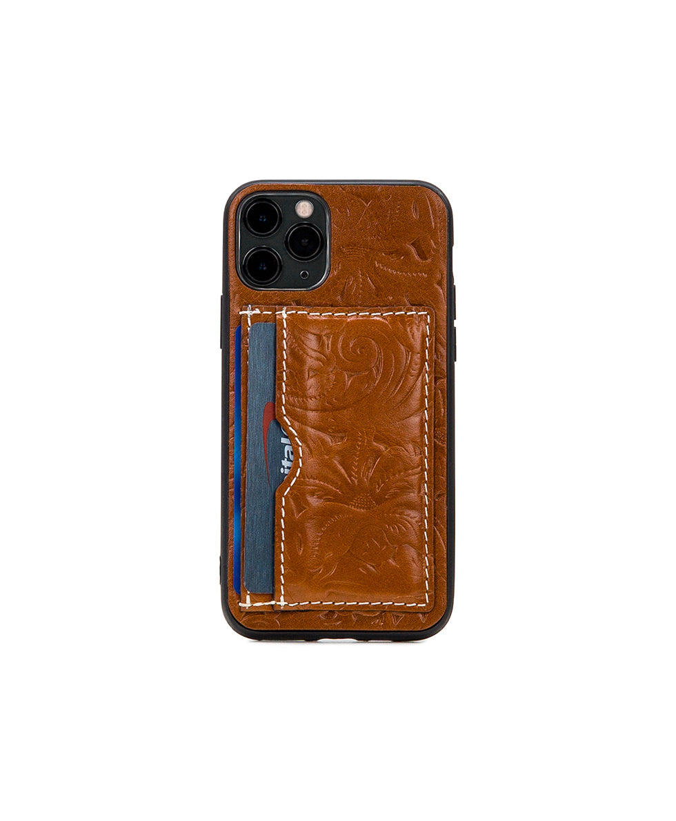 Novara iPhone 11 Pro Case - Tooled - florence - by Patricia Nash - View 3 of 3