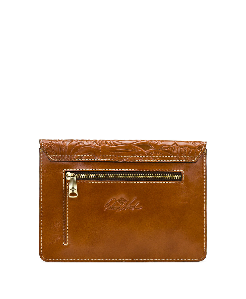 Mini iPad Case - Tooled - black - by Patricia Nash - View 5 of 8