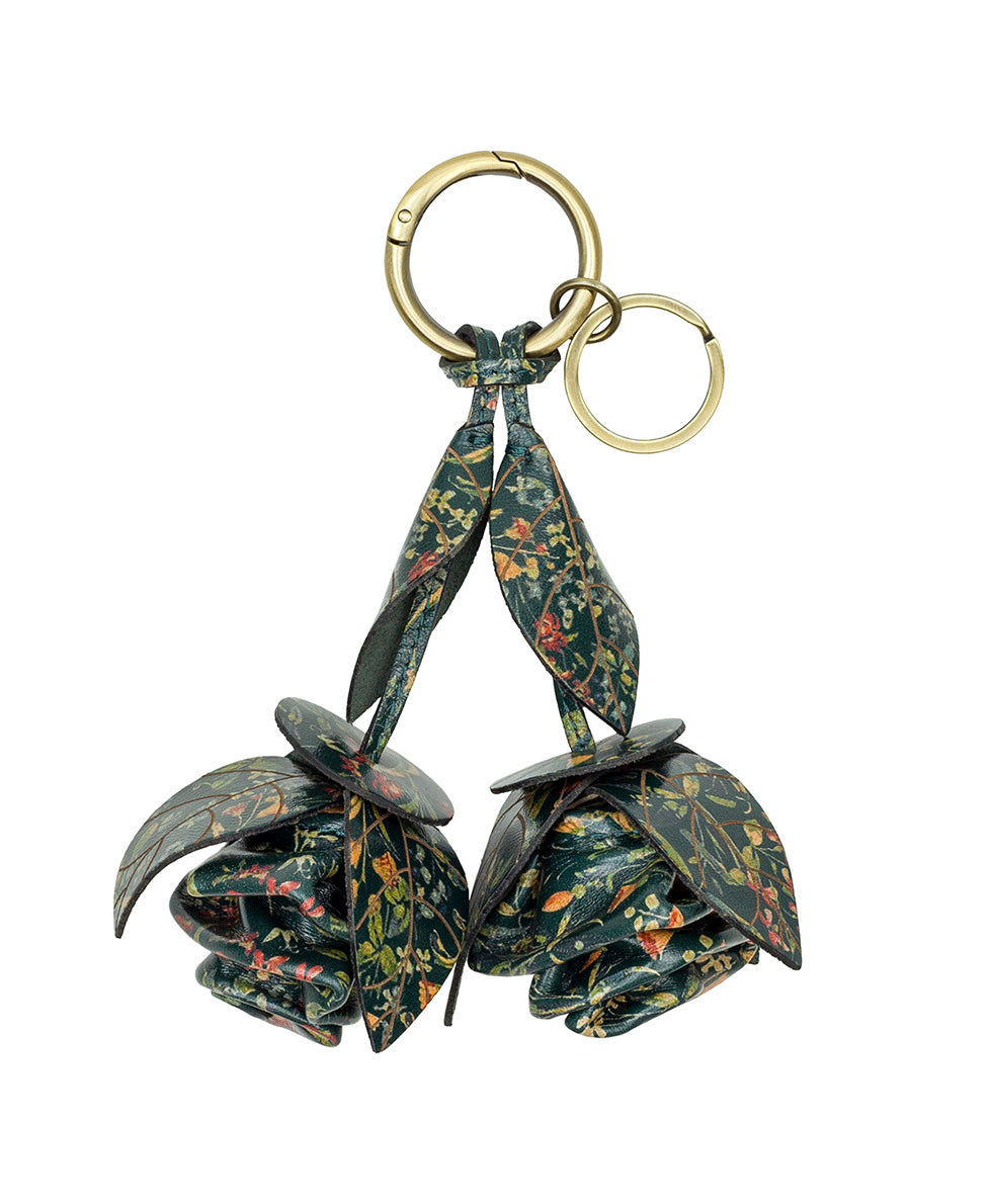 Laced Rose Bag Charm