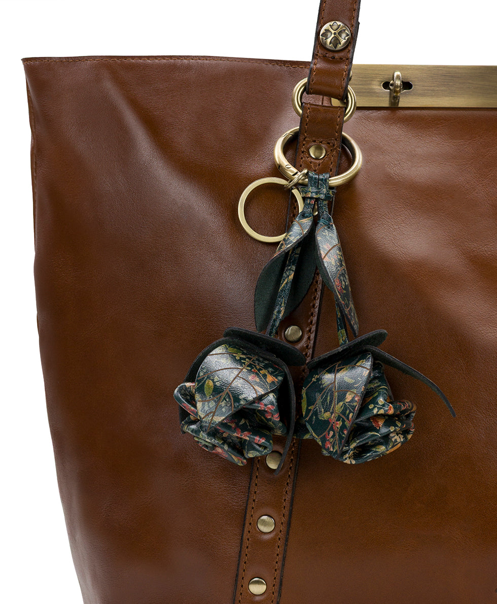 Female - Laced Rose Bag Charm - Tuscan Fields - tuscan fields - by Patricia Nash - View 2 of 3