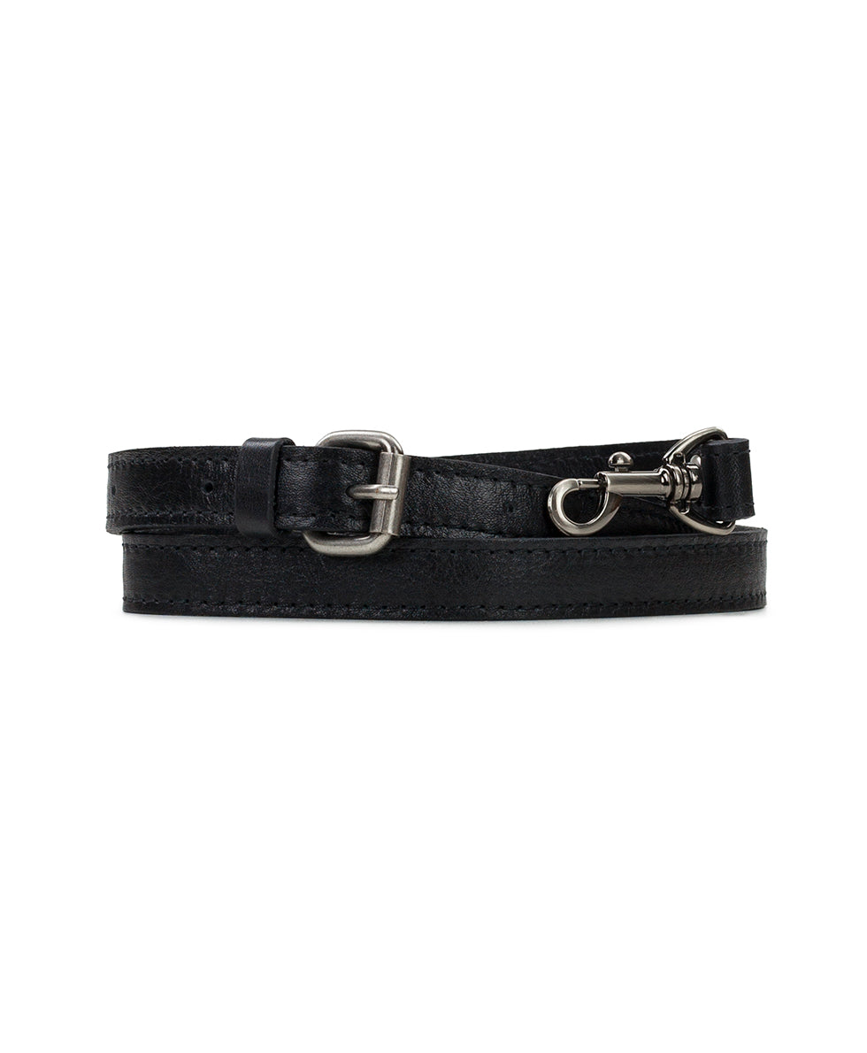 Crossbody Strap - Heritage Leather - black - by Patricia Nash - View 1 of 5