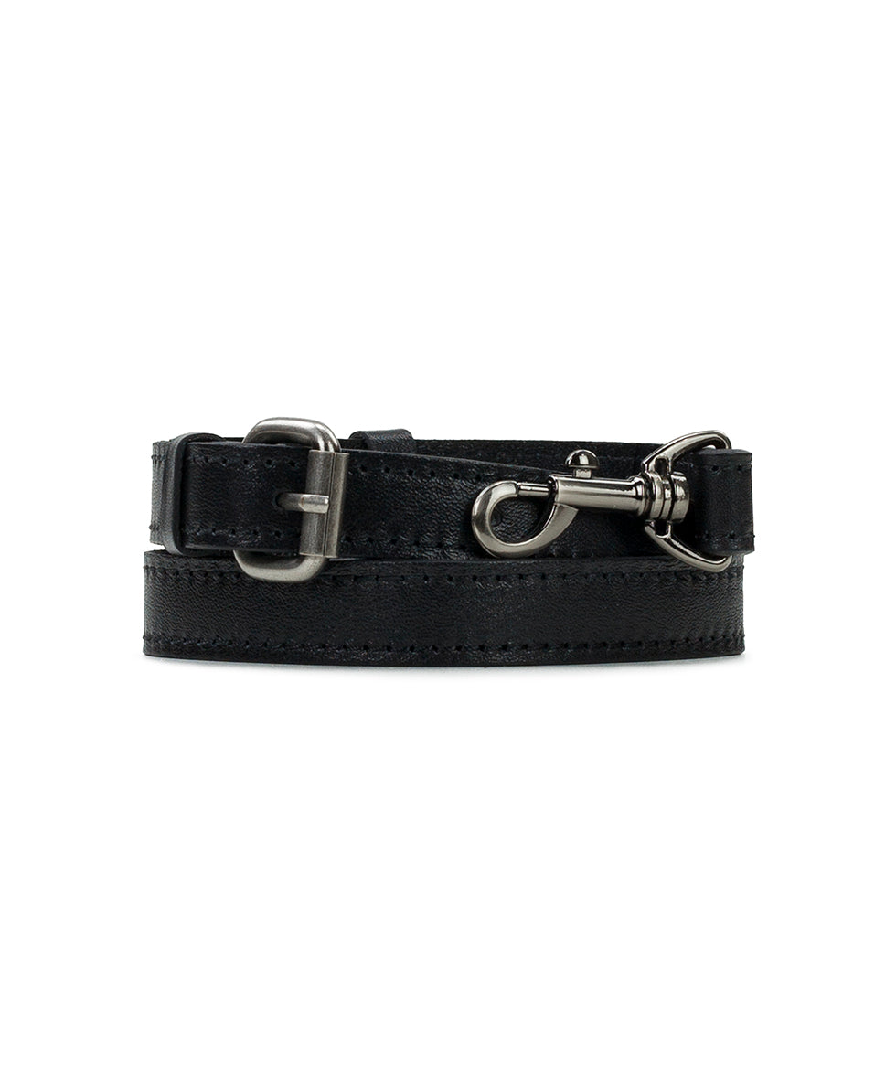 Shoulder Strap - Heritage Leather - black - by Patricia Nash - View 1 of 2