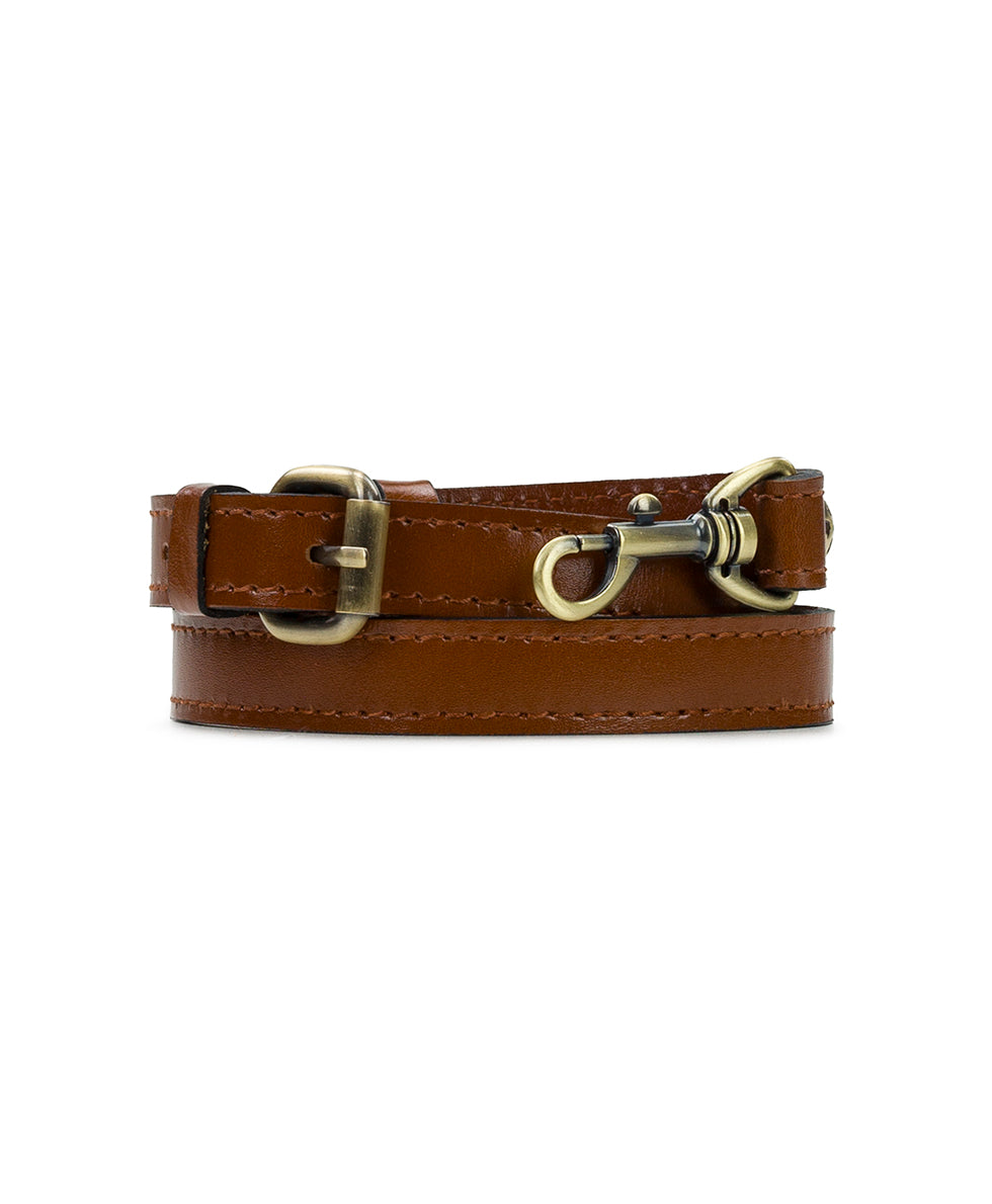 Shoulder Strap - Heritage Leather - black - by Patricia Nash - View 2 of 2