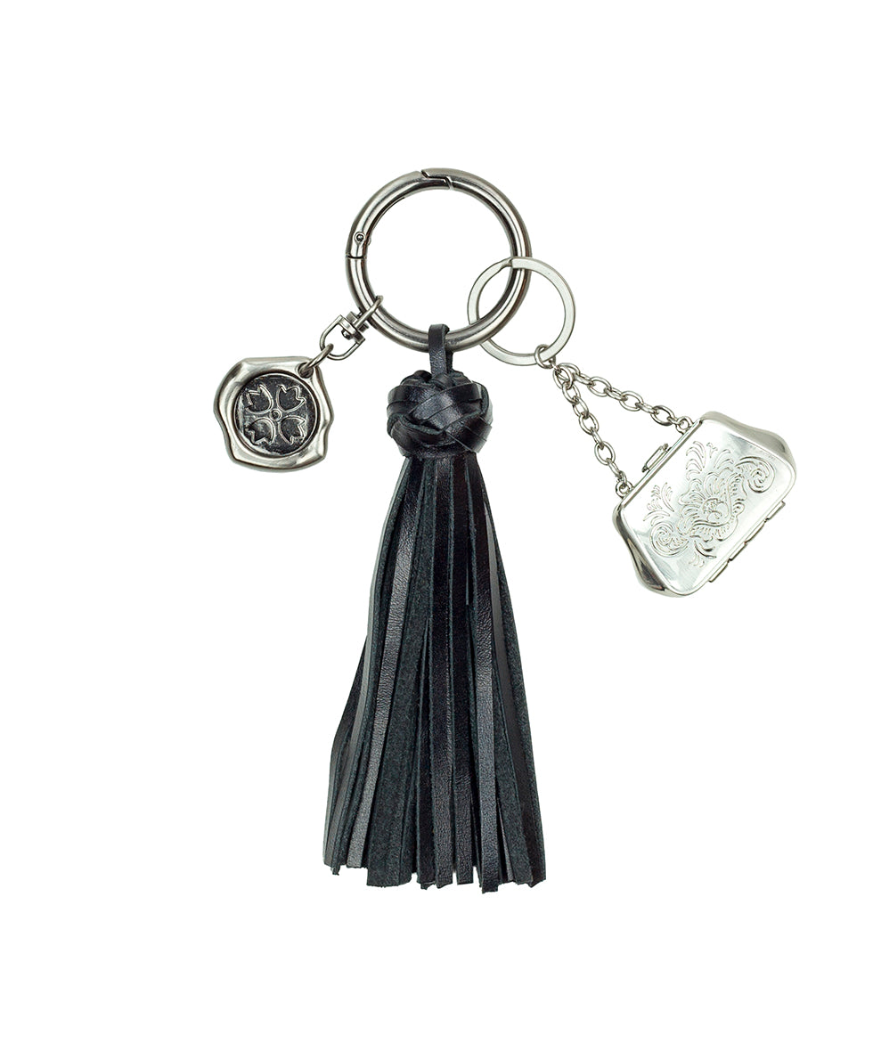 Female - Handbag Tassel Hang Off - black - by Patricia Nash - View 1 of 2