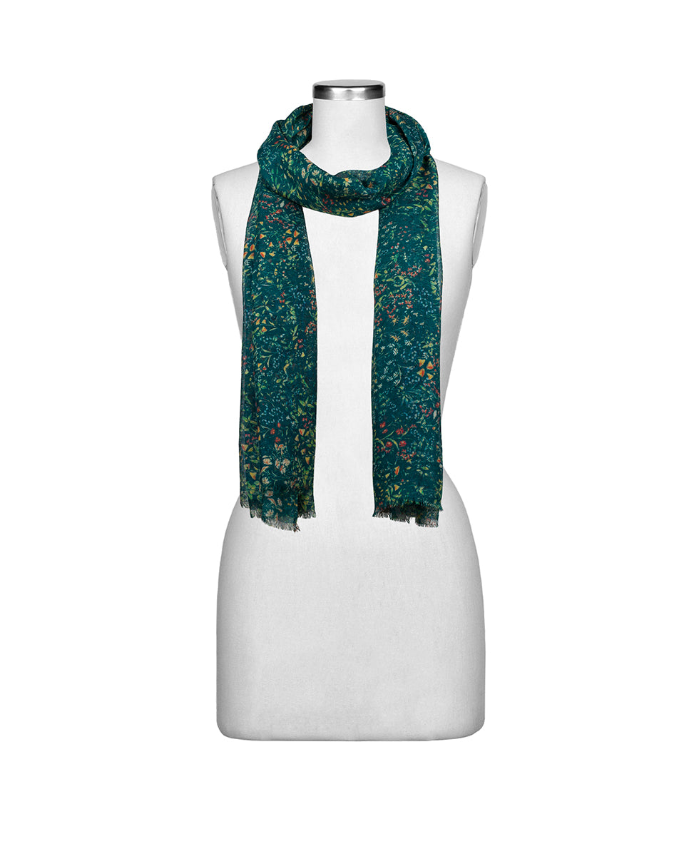 Female - Scarf - Tuscan Fields - tuscan fields - by Patricia Nash - View 5 of 5