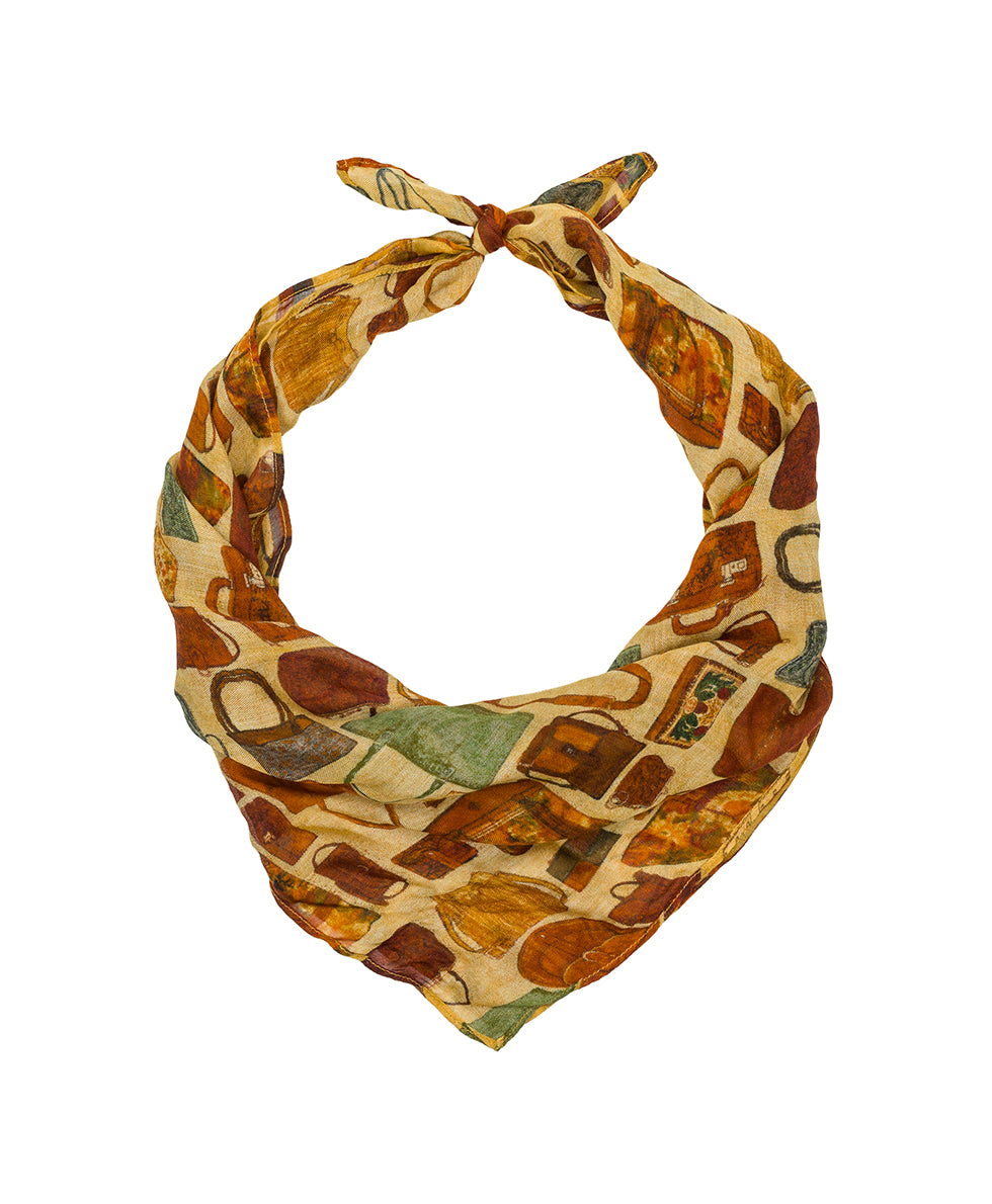Square Scarf Bag Charm – Patricia’s Closet - patricia’s closet - by Patricia Nash - View 1 of 1