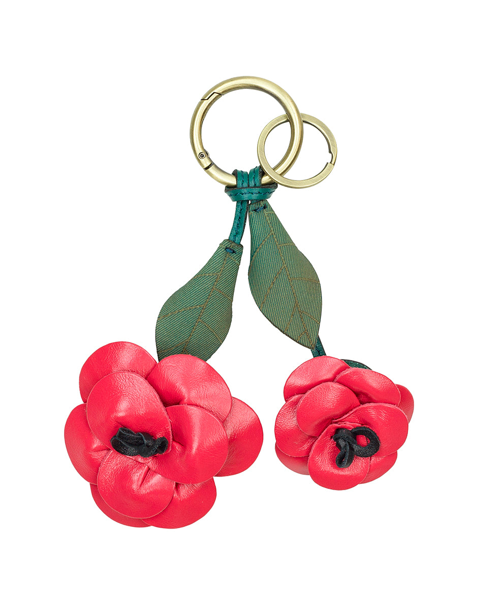 Spring Multi Flower Bag Charm