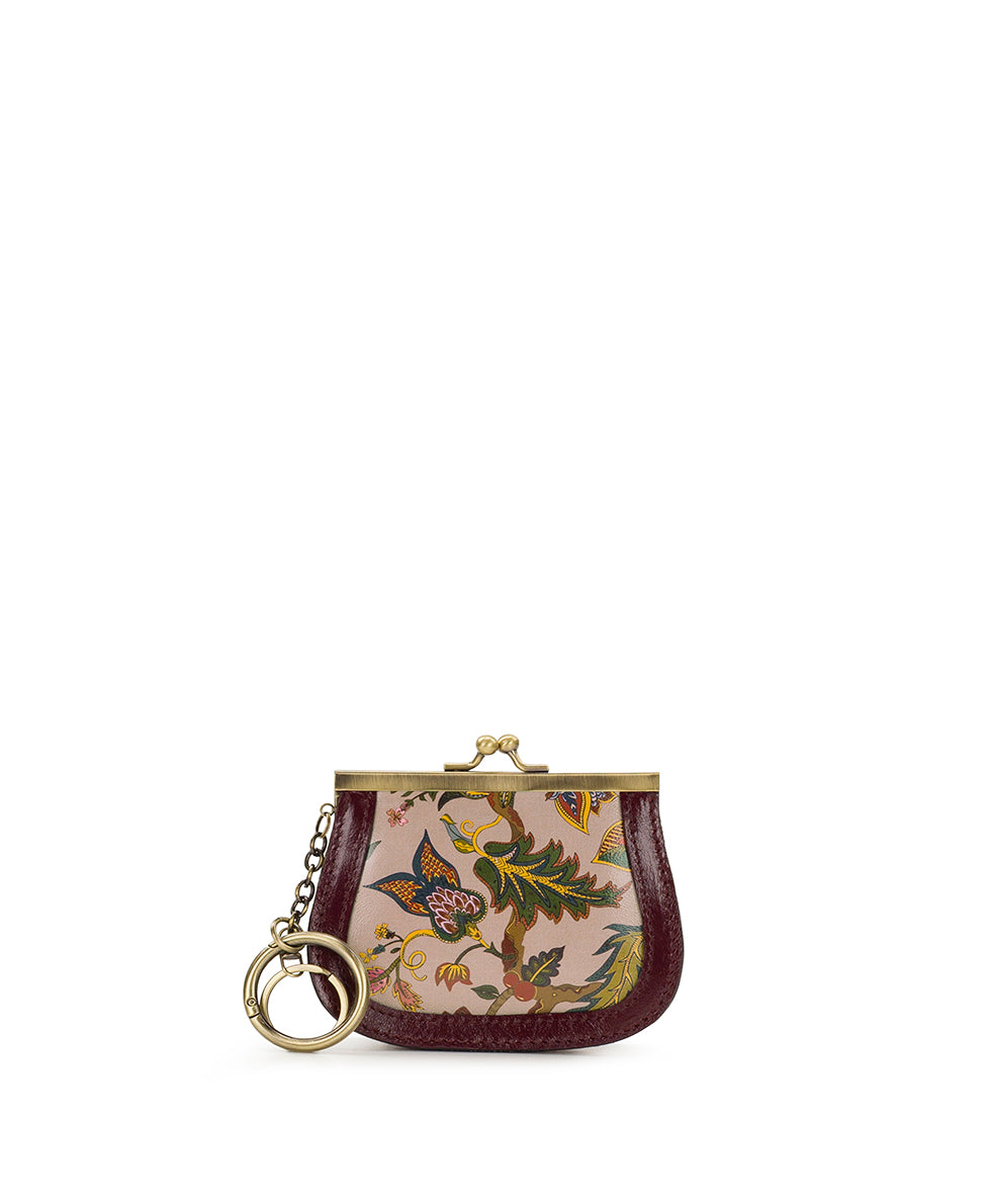 Female - Mini Laureana Chain Crossbody | Danish Floral Tapestry  | Danish Floral Tapestry - leopard - by Patricia Nash - View 1 of 4