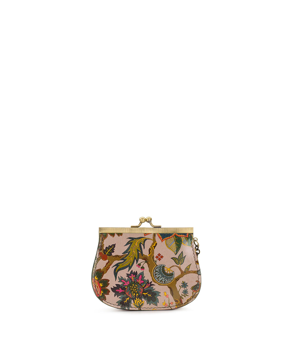 Female - Mini Laureana Chain Crossbody | Danish Floral Tapestry  | Danish Floral Tapestry - leopard - by Patricia Nash - View 2 of 4