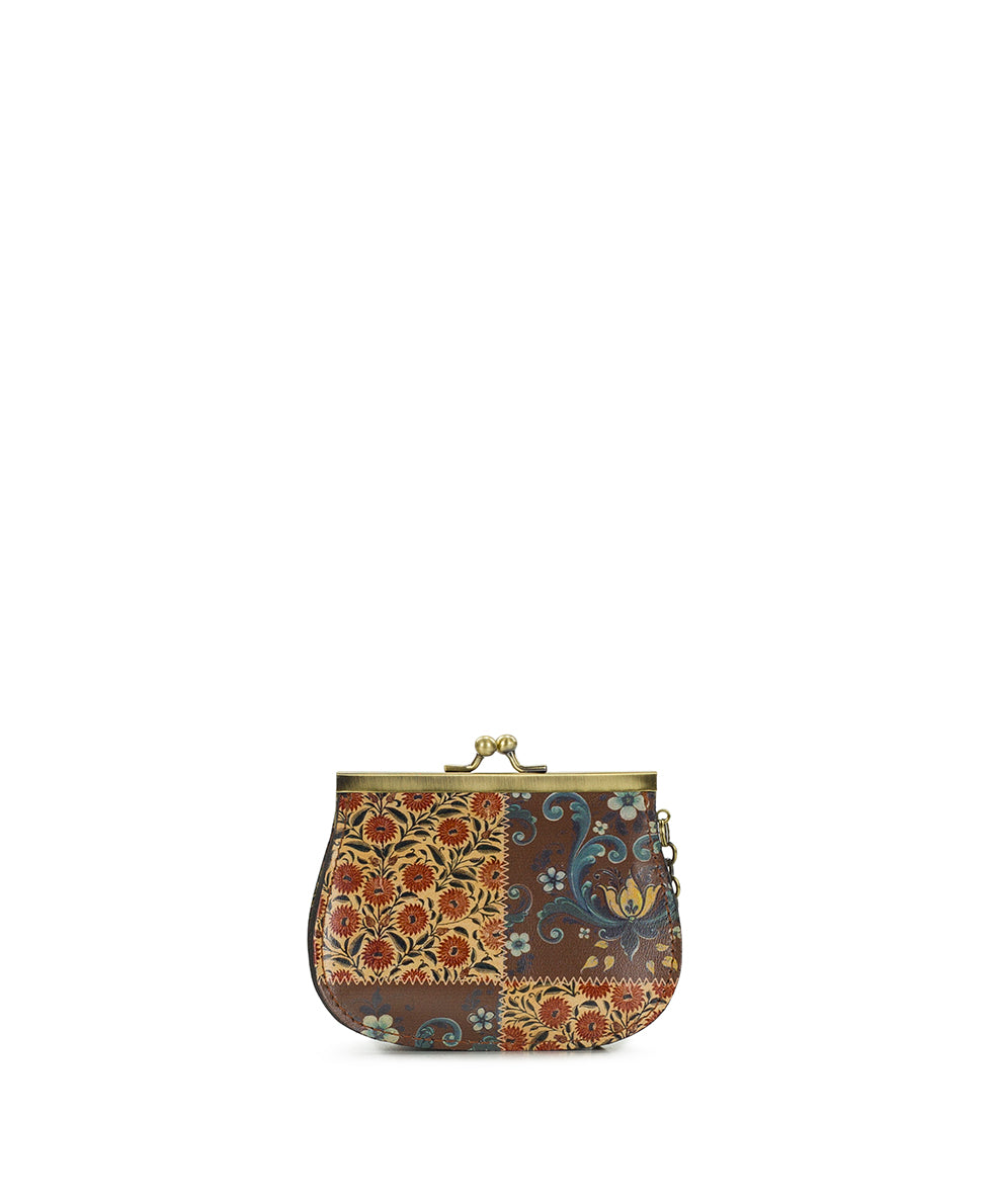 Female - Bella Coin Case | Nordic Patchwork | Nordic Patchwork - nordic patchwork - by Patricia Nash - View 2 of 4