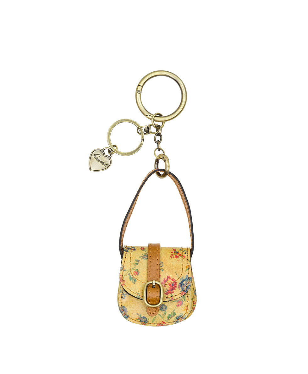Female - Micro Barcelona Bag Charm - Fleur de Jardin - fleur de jardin - by Patricia Nash - View 1 of 4