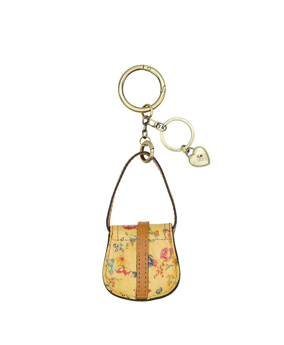 Female - Micro Barcelona Bag Charm - Fleur de Jardin - fleur de jardin - by Patricia Nash - View 2 of 4