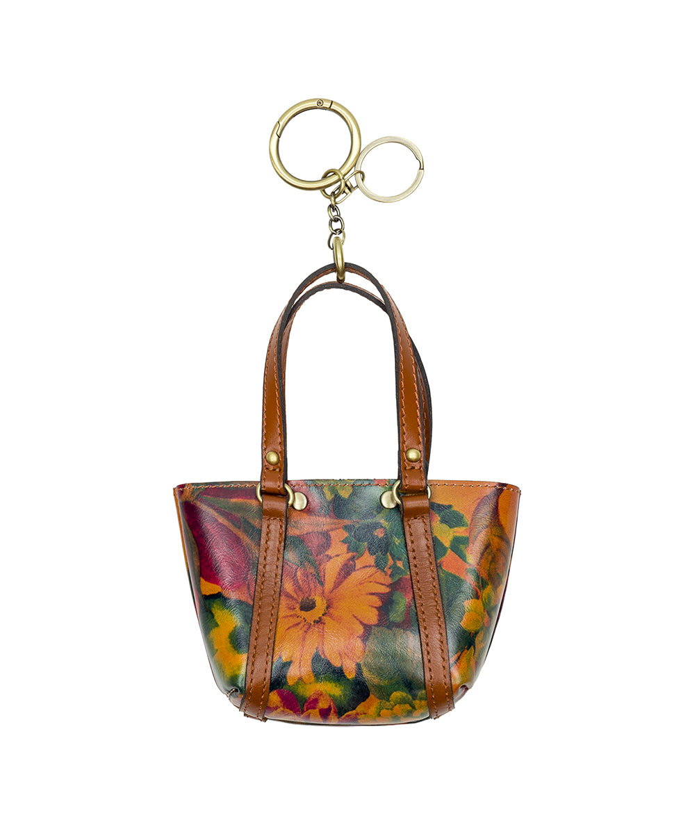 Female - Micro Benvenuto Bag Charm - Multi Print - multi print - by Patricia Nash - View 2 of 4