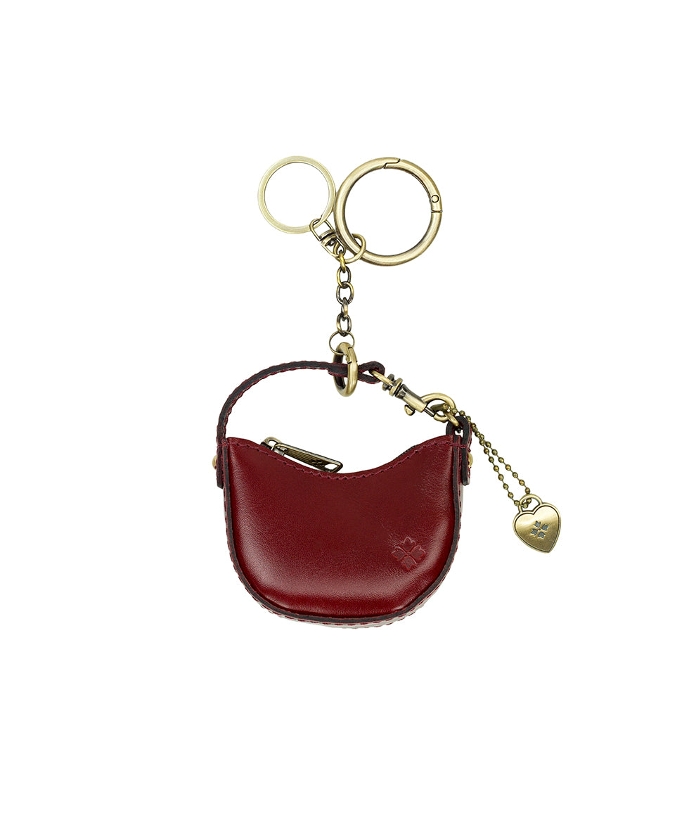 Female - Micro Morgana Bag Charm - Heritage - tan - by Patricia Nash - View 2 of 10