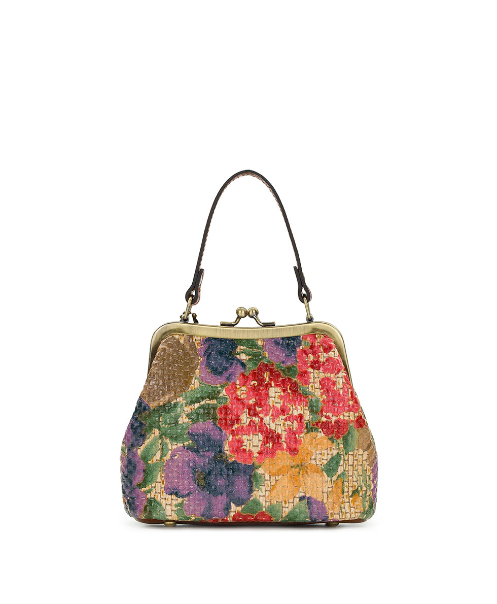 Female - Mini Laureana Chain Crossbody - Painted Woven - french hydrangeas - by Patricia Nash - View 2 of 5